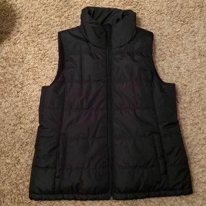 New York and Co Black Puffer Vest